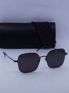 Saint Laurent SL410 WIRE 002 Square Sunglasses - Black